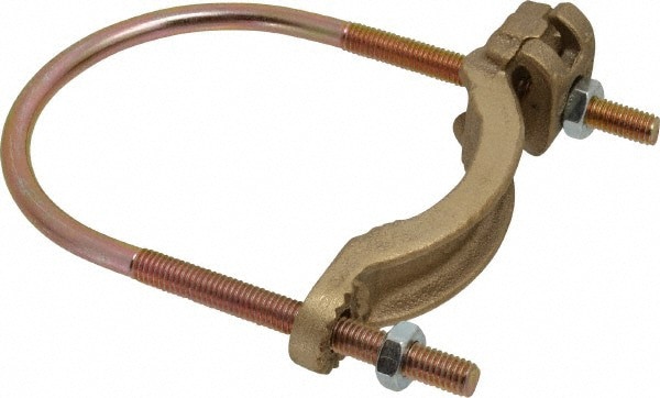 4 to 4/0 AWG Compatible U-bolt Rod Clamp